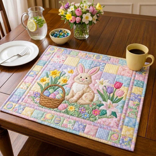 Happy Easter Quilted Placemat GFTOQA2082