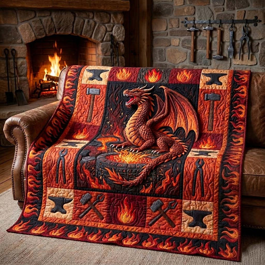 Inferno Forge Quilted Blanket GFTOQA2087