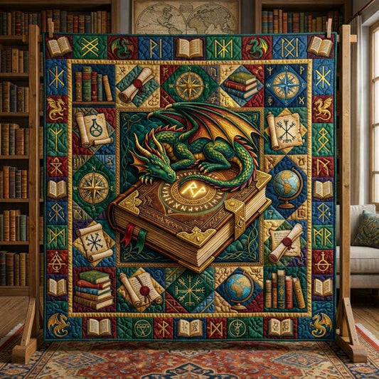 Dragon Codex Quilted Blanket GFTOQA2089