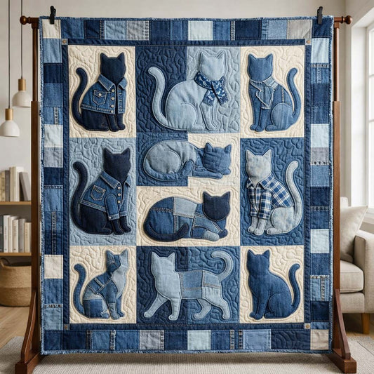 Pawsitive Vibes Quilted Blanket GFTOQA2124