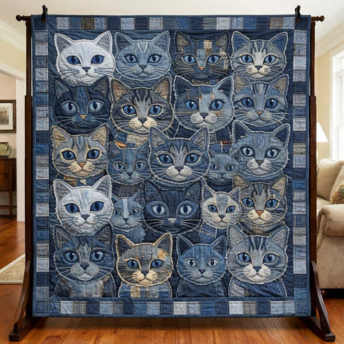 Purrfect Meow Quilted Blanket GFTOQA2128