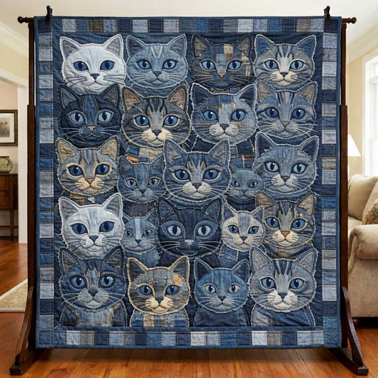 Purrfect Meow Quilted Blanket GFTOQA2128