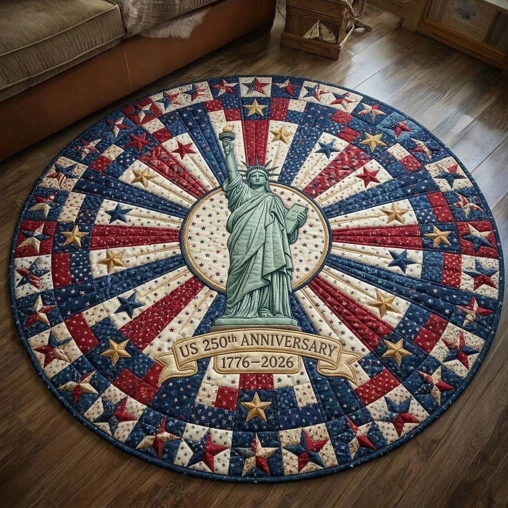 Patriot Legacy Quilted Round Mat GFTOQA2130