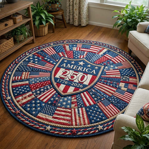 Patriot Legacy Quilted Round Mat GFTOQA2132