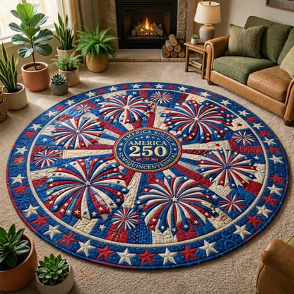 Patriot Legacy Quilted Round Mat GFTOQA2133