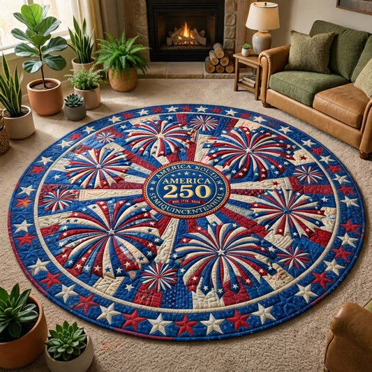 Patriot Legacy Quilted Round Mat GFTOQA2133