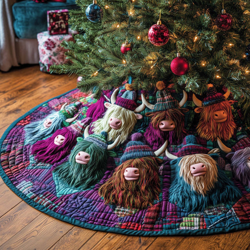 Cozy Highland Quilted Tree Skirt GFTOQA228