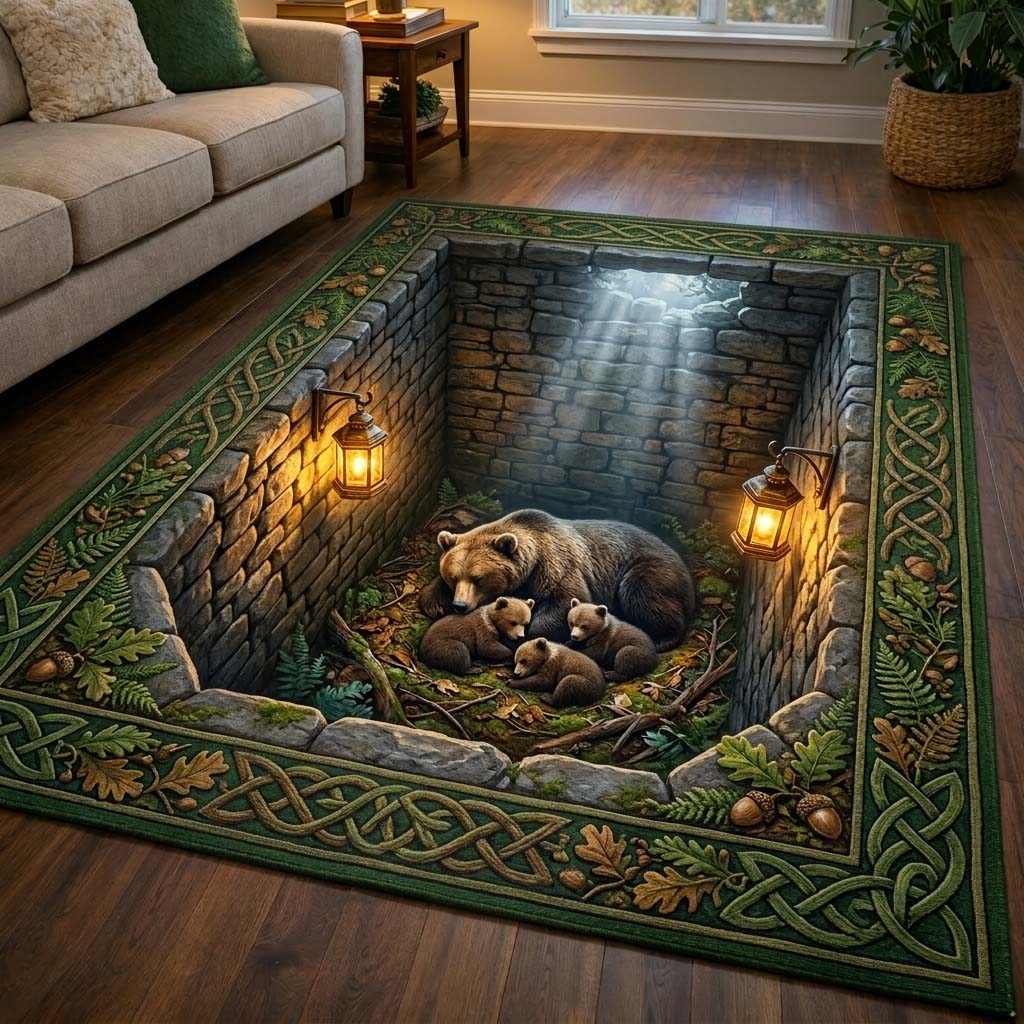 Night Ember Area Rug GFTOQA2284