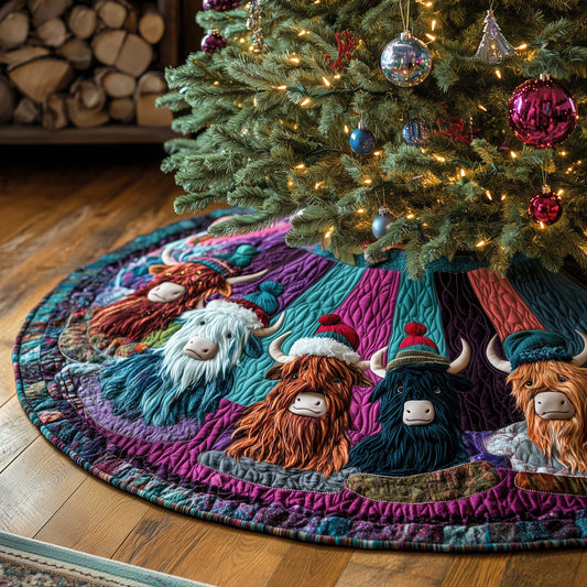 Cozy Highland Quilted Tree Skirt GFTOQA229