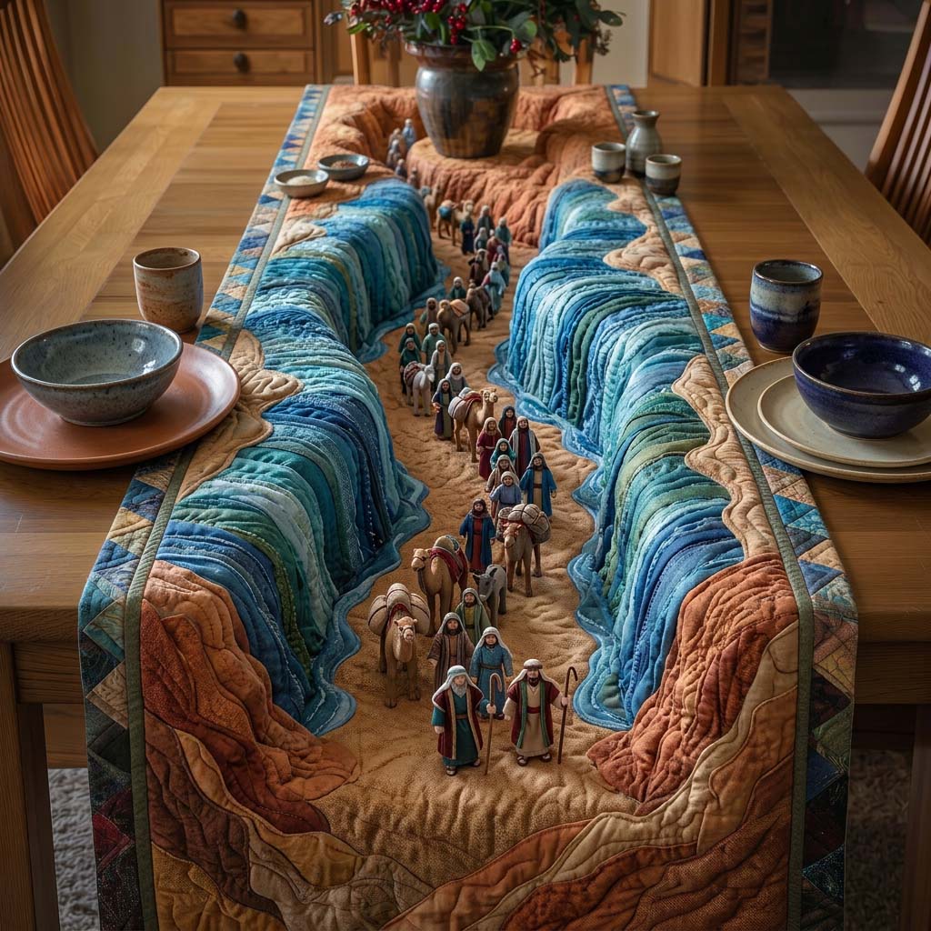 Passover Seder Quilted Table Runner GFTOQA2322
