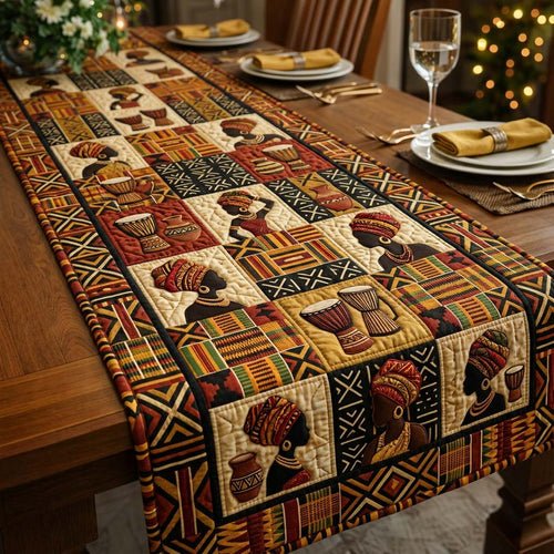Heritage Rhythm Quilted Table Runner GFTOQA2333