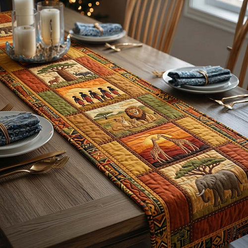 Savanna Spirit Quilted Table Runner GFTOQA2334
