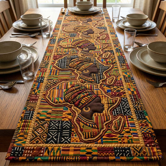 Africa Legacy Quilted Table Runner GFTOQA2342