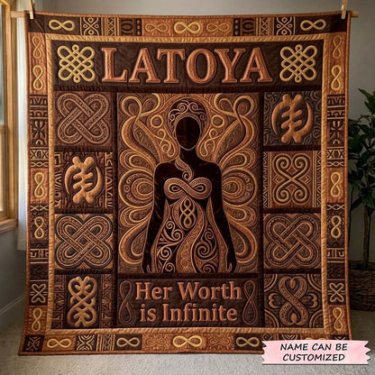 Infinite Worth Quilted Blanket QTCUZ GFTOQA2403