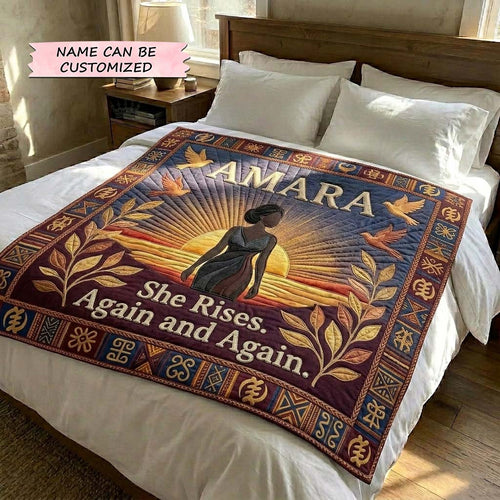 Fearless Grace Quilted Blanket QTCUZ GFTOQA2405