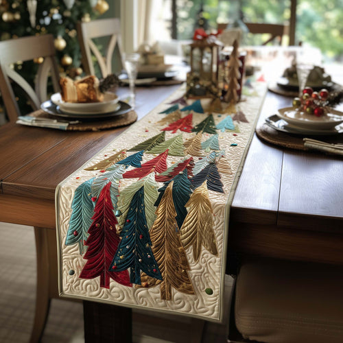 Whimsical Forest Quilted Table Runner GFTOQA249