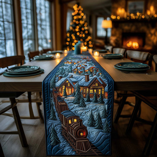 Winterline Voyage Quilted Table Runner GFTOQA257