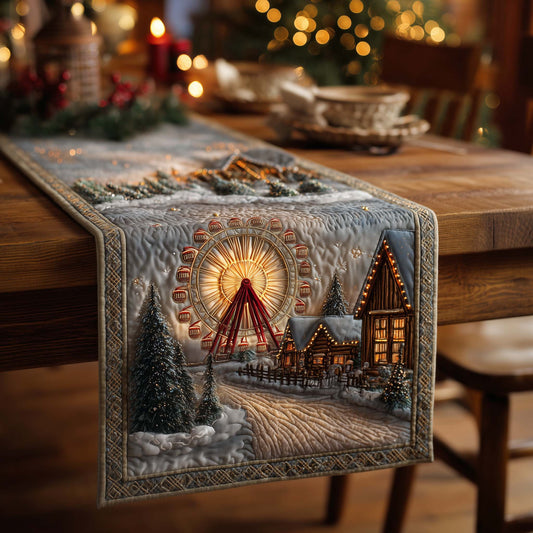Carnival Village Quilted Table Runner GFTOQA271