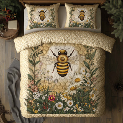 Golden Hive Duvet Cover Set GFTOQA297