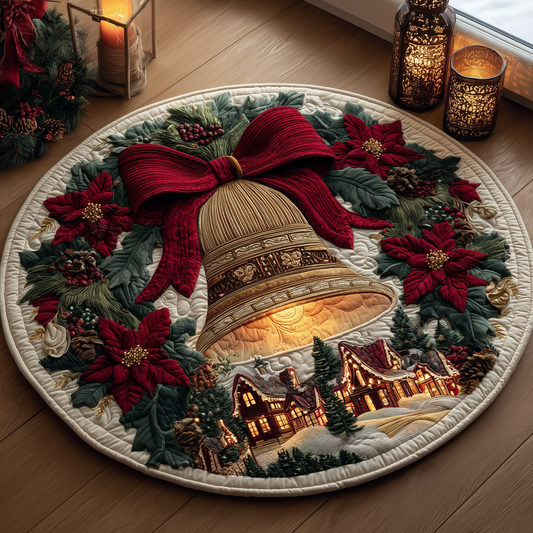 Twilight Bell Quilted Round Mat GFTOQA29