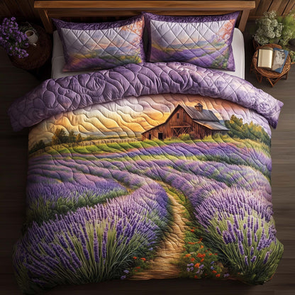 Lavender Homestead Duvet Cover Set GFTOQA311