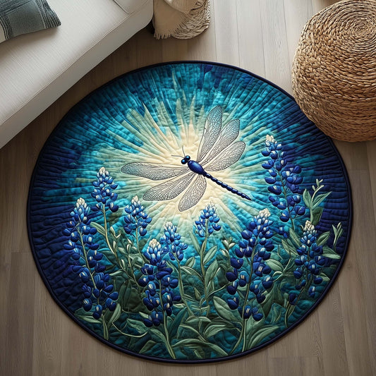 Skyburst Flight Quilted Round Mat GFTOQA331