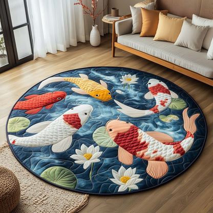Cozy Serenity Quilted Round Mat GFTOQA384