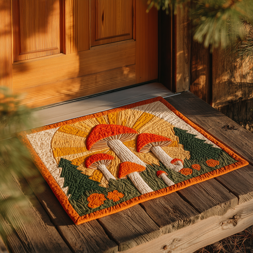 Sunrise Mushroom Doormat GFTOQA454
