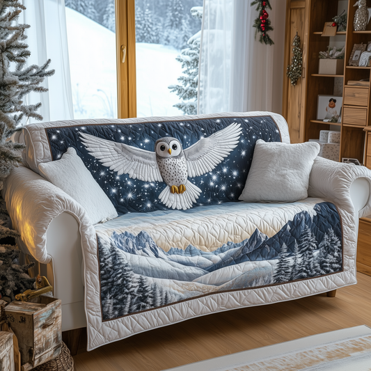 Frost Wing Quilted Sofa Cover GFTOQA466