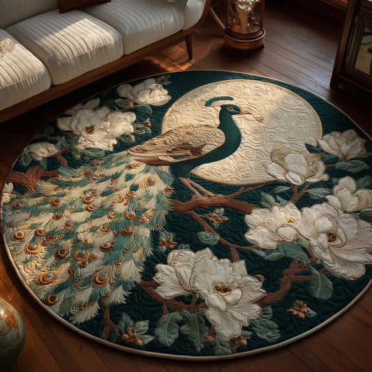 Magnolia Moonrise Quilted Round Mat GFTOQA485