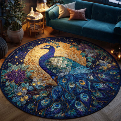 Starlit Bloom Quilted Round Mat GFTOQA486