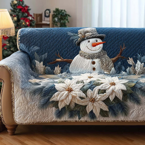 Frosted Friend Quilted Sofa Cover GFTOQA495