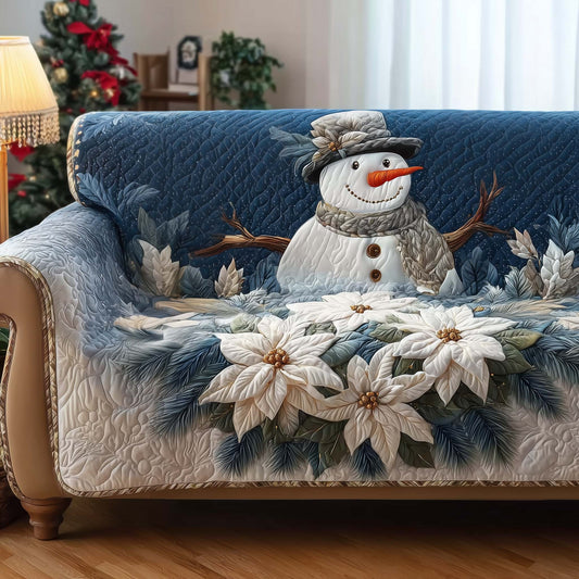 Frosted Friend Quilted Sofa Cover GFTOQA495