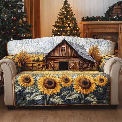 Rustic Barn Quilted Sofa Cover GFTOQA508