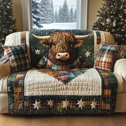 Modern Patch Quilted Sofa Cover GFTOQA512
