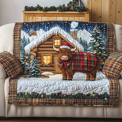 Cabin Warmth Quilted Sofa Cover GFTOQA519