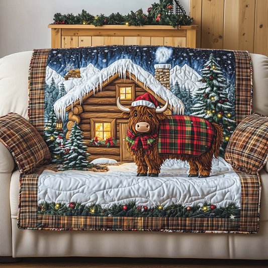 Cabin Warmth Quilted Sofa Cover GFTOQA519