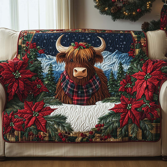 Highland Beauty Quilted Sofa Cover GFTOQA522