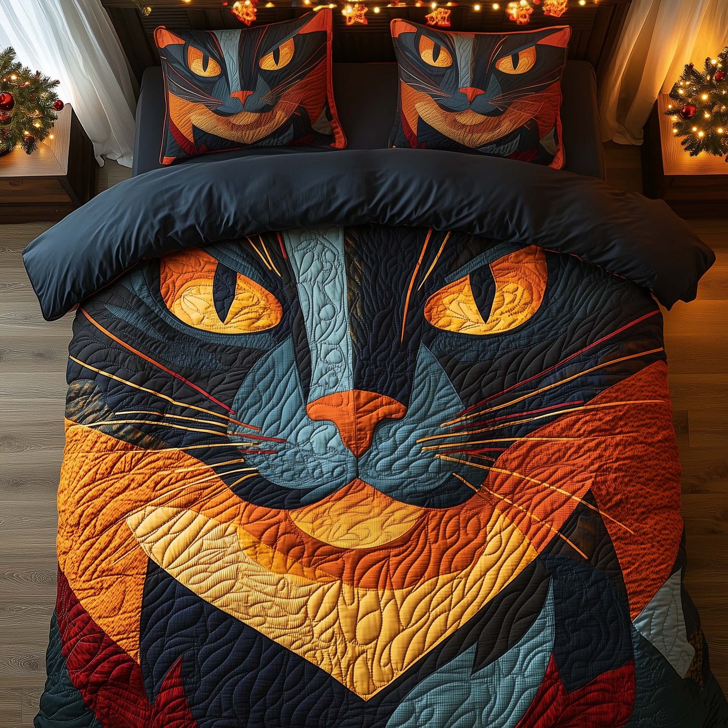 Fire And Shadow Duvet Cover Set GFTOQA552