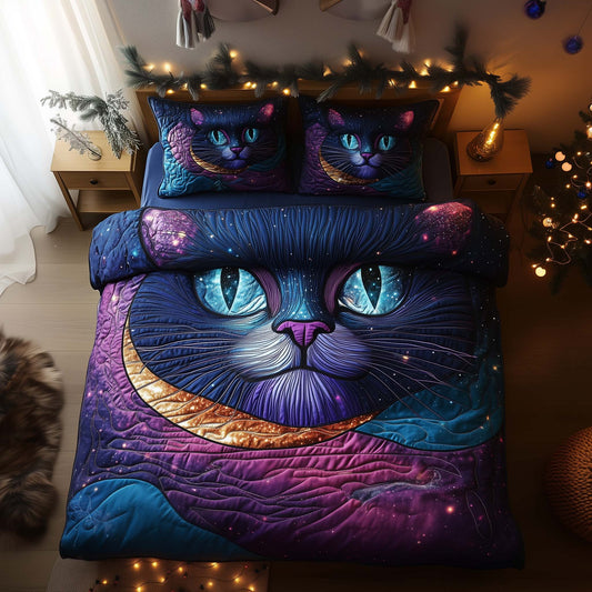 Nebula Dream Cat Duvet Cover Set GFTOQA553