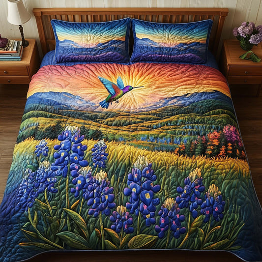 Bluebonnet Whispers Duvet Cover Set GFTOQA570