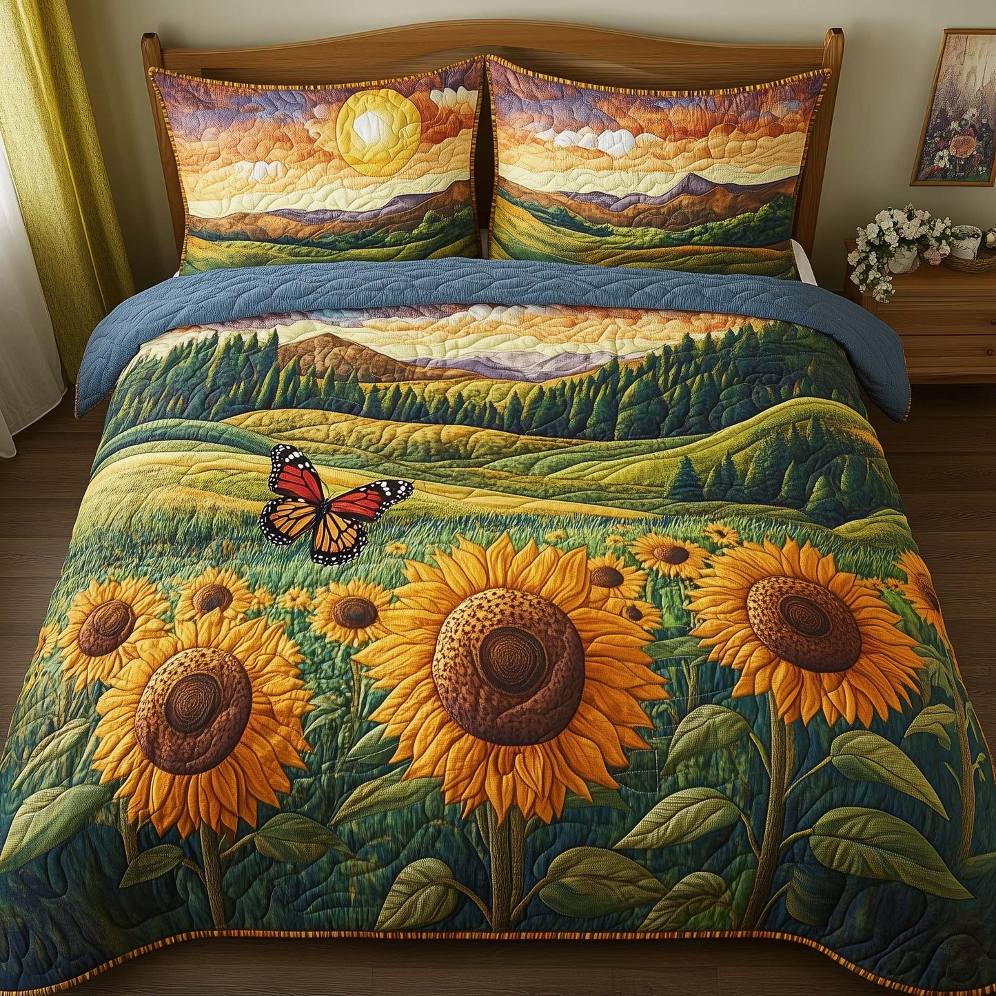 Meadow Radiance Duvet Cover Set GFTOQA571
