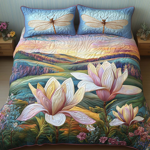 Magnolia Drift Duvet Cover Set GFTOQA572