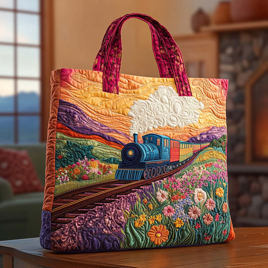 Blossom Run Quilted Tote Bag GFTOQA632