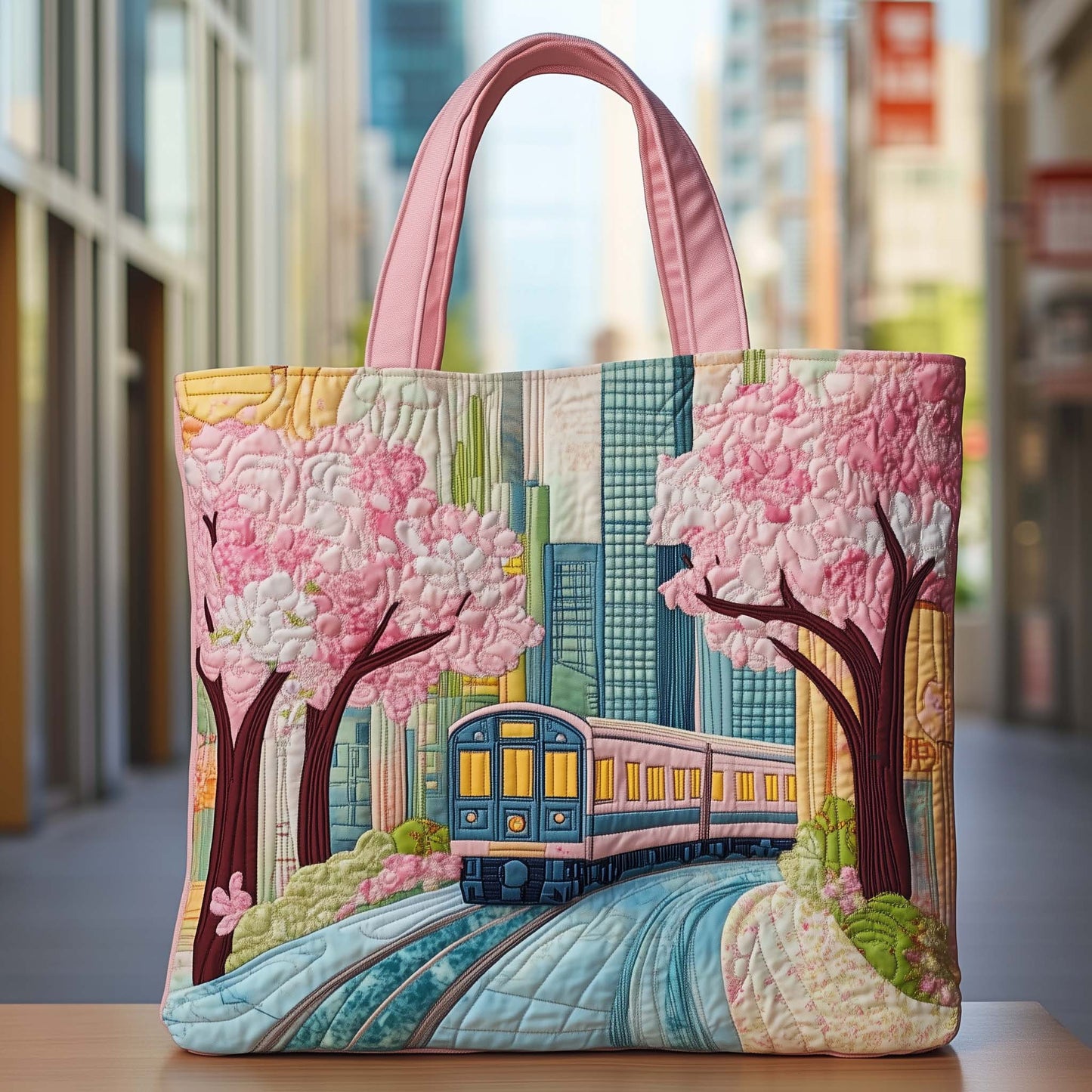 Bloom Avenue Quilted Tote Bag GFTOQA636