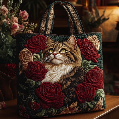 Rose Coon Quilted Tote Bag GFTOQA647