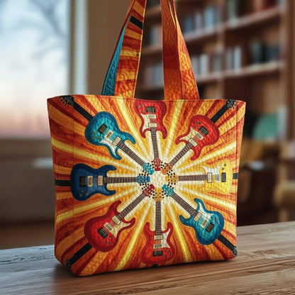 Sunburst Set Quilted Tote Bag GFTOQA661