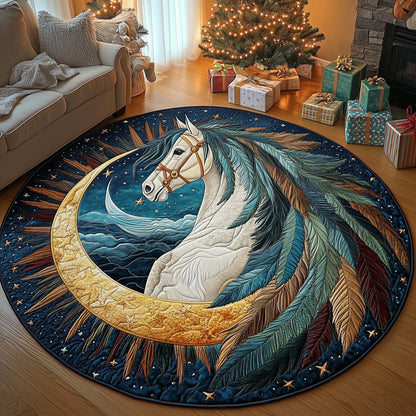 Moonlit Noble Quilted Round Mat GFTOQA692