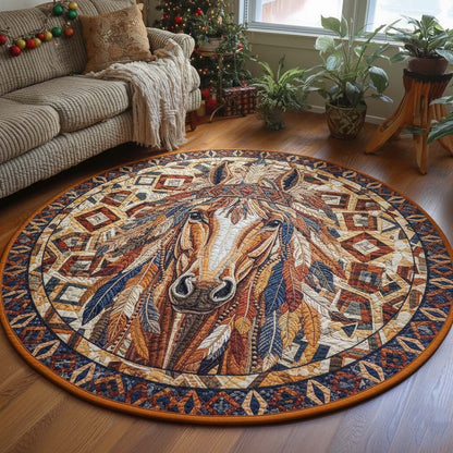 Highland Spirit Quilted Round Mat GFTOQA694