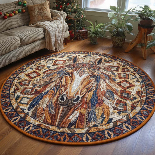 Highland Spirit Quilted Round Mat GFTOQA694
